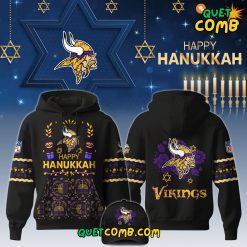 Minnesota Vikings x Happy Hanukkah 2024 Limited Edition Hoodie