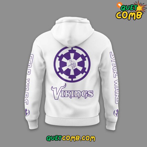 Minnesota Vikings x Storm Trooper 2024 Limited Edition White Hoodie