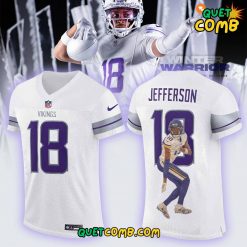 Minnesota Vikings x Winter Warrior 2024 Limited Edition White Football Jersey