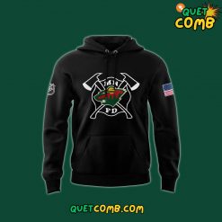 Minnesota Wild x Firefighter Appreciation Night 2024 Limited Edition Hoodie