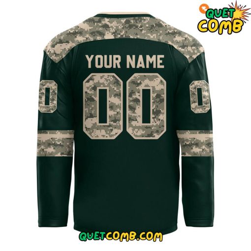 Minnesota Wild x Military Appreciation Night 2024 Custom Jersey