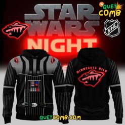 Minnesota Wild x Star Wars 2024 Limited Edition White Hoodie