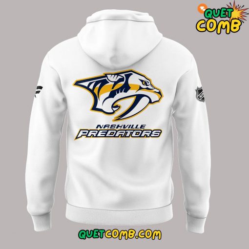 Nashville Predators x Asian Pacific Islander Music Heritage Night White Hoodie