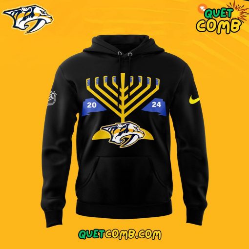 Nashville Predators x Jewish Community Night 2024 Limited Edition Hoodie