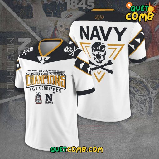 Navy Midshipmen Champions 2024 Limited Edition Football Jersey