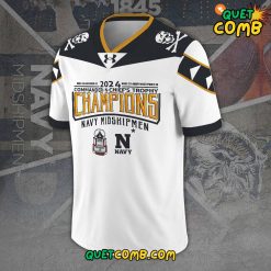 Navy Midshipmen Champions 2024 Limited Edition Football Jersey