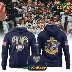 Navy Midshipmen Commander In Chief’s Trophy Champions 2024 Hoodie