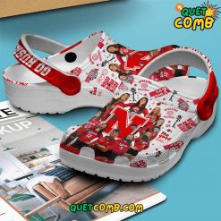 Nebraska Cornhuskers Womens Volleyball 2024 Red Crocs