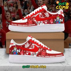 Nebraska Cornhuskers Women’s Volleyball Air Force 1 Sneakers