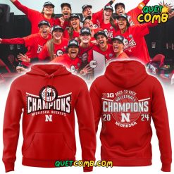 Nebraska Huskers Back-to-Back Big Ten Women’s Champions Hoodie