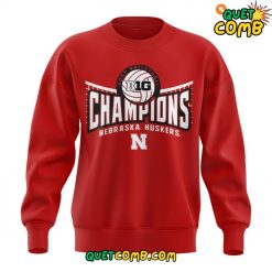 Nebraska Huskers Back-to-Back Big Ten Women’s Champions Sweatshirt