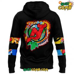 New Jersey Devils Hispanic Heritage Night 2024 Black Hoodie