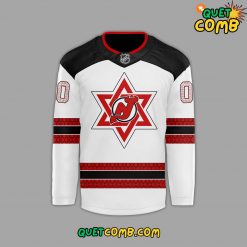 New Jersey Devils x Jewish Heritage Night 2024 Custom Jersey