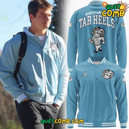 North Carolina Tar Heels Limited Edition Blue Baseball Jacket