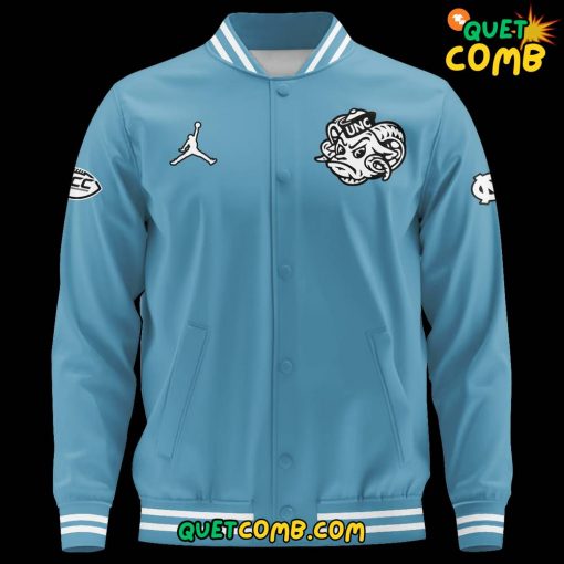 North Carolina Tar Heels Limited Edition Blue Baseball Jacket