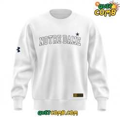 Notre Dame Fighting Irish x Marcus Freeman 2024 Limited Edition White Sweatshirt