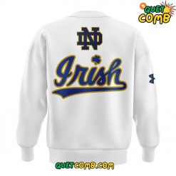 Notre Dame Fighting Irish x Marcus Freeman 2024 Limited Edition White Sweatshirt 3