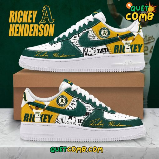 Oakland Athletics x Rickey Henderson 2024 Air Force 1 Sneakers