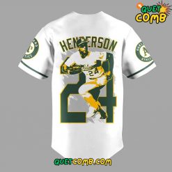 Oakland Athletics x Rickey Henderson 2024 Limited Edition Baseball Jersey