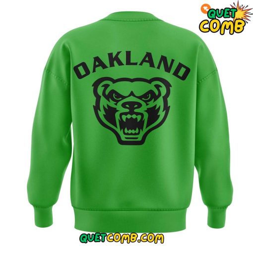 Oakland Golden Grizzlies x The Grinch 2024 Limited Edition Green Sweatshirt