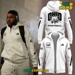 Ohio Bobcats Football New Limited Edition 2024 Zip Hoodie