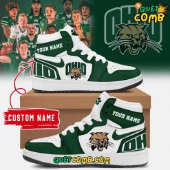 Ohio Bobcats x MAC Champions 2024 Limited Edition Air Jordan 1 Sneakers