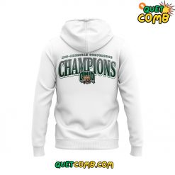 Ohio Bobcats x MAC Champions 2024 Limited Edition White Hoodie