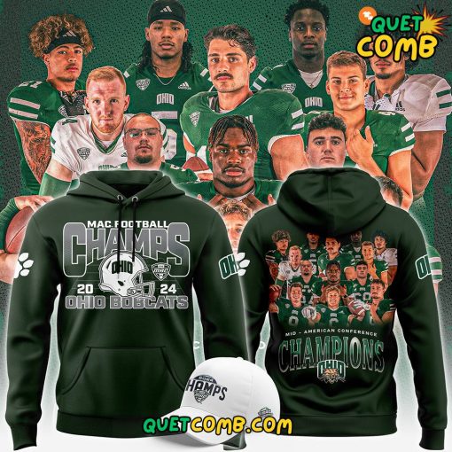 Ohio Bobcats x MAC Championship 2024 Limited Edition Hoodie