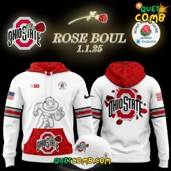 Ohio State Buckeyes Rose Bowl Game 2025 Limited Edition Hoodie