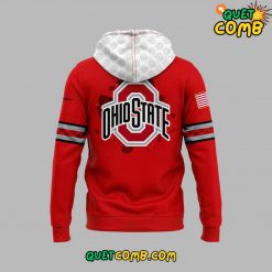 Ohio State Buckeyes Rose Bowl Game 2025 Red Hoodie