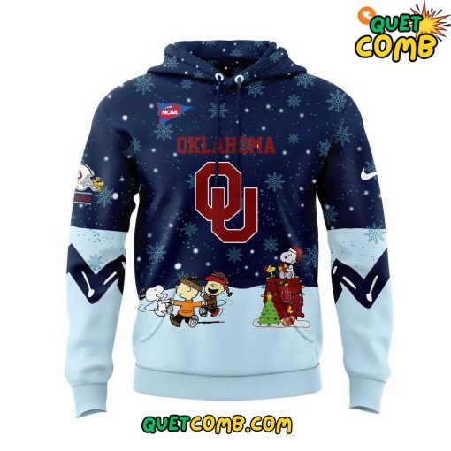 Oklahoma Football x Peanuts Snoopy Christmas 2024 Hoodie