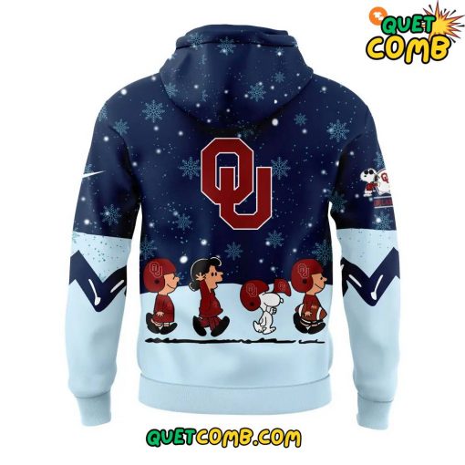 Oklahoma Football x Peanuts Snoopy Christmas 2024 Hoodie