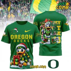 Oregon Ducks “They Not Like US” 2024 Limited Edition Green Tee