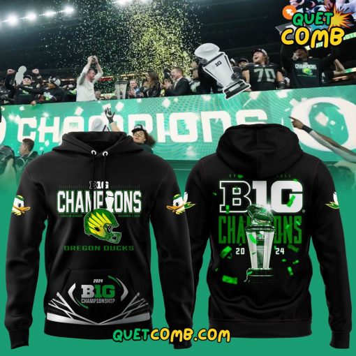 Oregon Ducks x Big Ten Football Conference Championship 2024 Hoodie