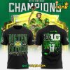 Oregon Ducks x Big Ten Football Conference Championship 2024 Green Hoodie