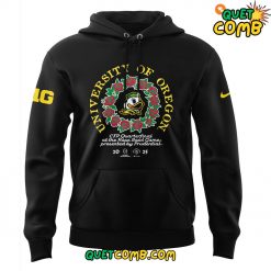 Oregon Ducks x Rose Bowl Game 2025 Limited Edition Black Hoodie