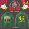 Oregon Ducks x Rose Bowl Game 2025 Limited Edition Black Hoodie