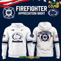 Penn State Football x Firefighter Appreciation Night 2024 Limited Edition Hoodie