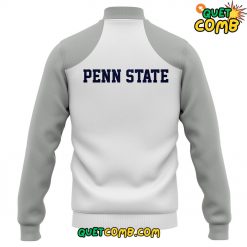 Penn State Nittany Lions x James Franklin 2024 Limited Edition Grey Baseball Jacket 3