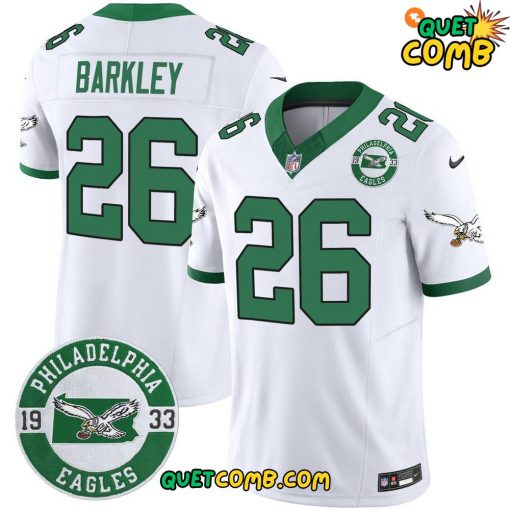 Philadelphia Eagles 2024 Limited Edition White Football Jersey