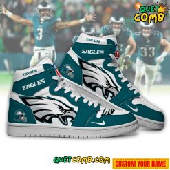 Philadelphia Eagles x NFC East Division Champions Air Jordan 1 Sneakers