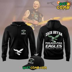 Philadelphia Eagles x Zach Bryan Limited Edition Black Hoodie