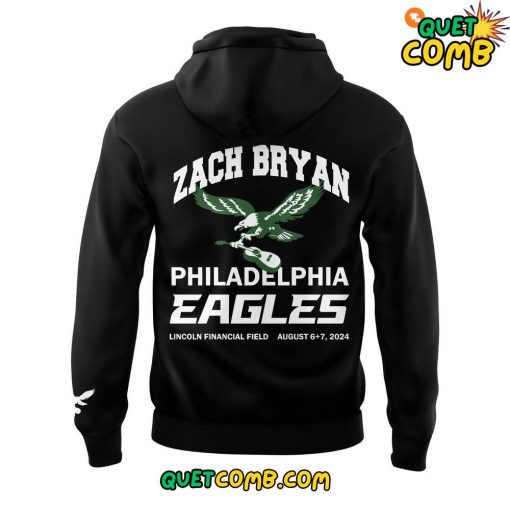 Philadelphia Eagles x Zach Bryan Limited Edition Black Hoodie