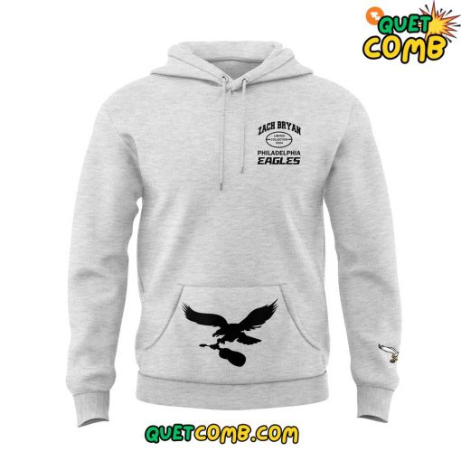 Philadelphia Eagles x Zach Bryan Limited Edition Grey Hoodie