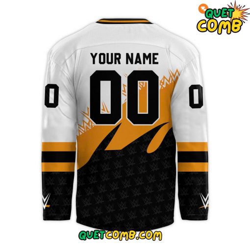 Pittsburgh Penguins WWE Night 2024 Limited Edition Custom Name Jersey