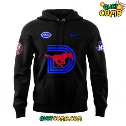 SMU Mustangs Dark Mode 2024 Limited Edition Black Hoodie