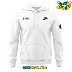 SMU Mustangs Play Offs 2024 Limited Edition White Hoodie