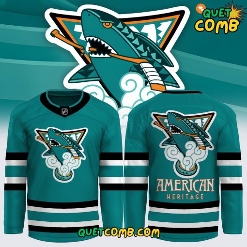 San Jose Sharks x Native American Heritage Limited Edition Jersey