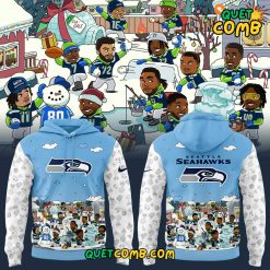 Seattle Seahawks x Happy Holidays 2025 Limited Edition Hoodie