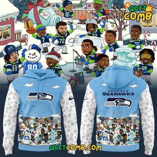 Seattle Seahawks x Happy Holidays 2025 Limited Edition Hoodie